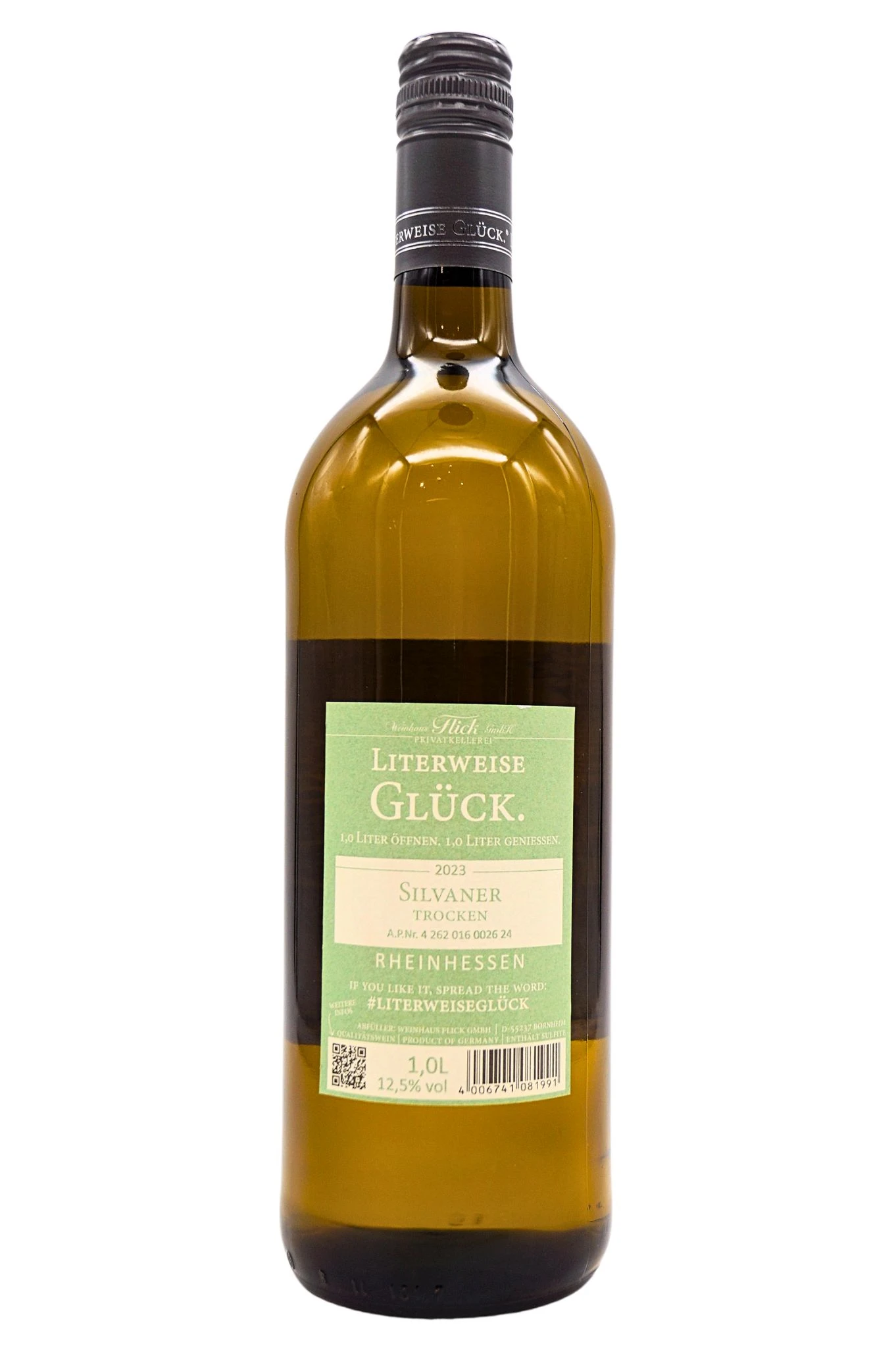 Weinhaus Flick - SILVANER Trocken Literweise Glück 4 Weinhaus Flick - SILVANER Trocken Literweise Glück - Image 2