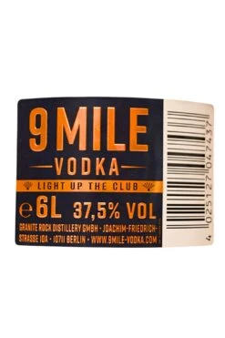 9 Mile - Vodka 6L 14 9 Mile - Vodka 6L -Der-Schnapsstodl 9M6LVodka4