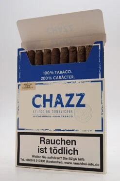 Chazz - Seleccion Dominicana Cigarros No. 792 8 Chazz - Seleccion Dominicana Cigarros No. 792 -Der-Schnapsstodl ChazzNo792O