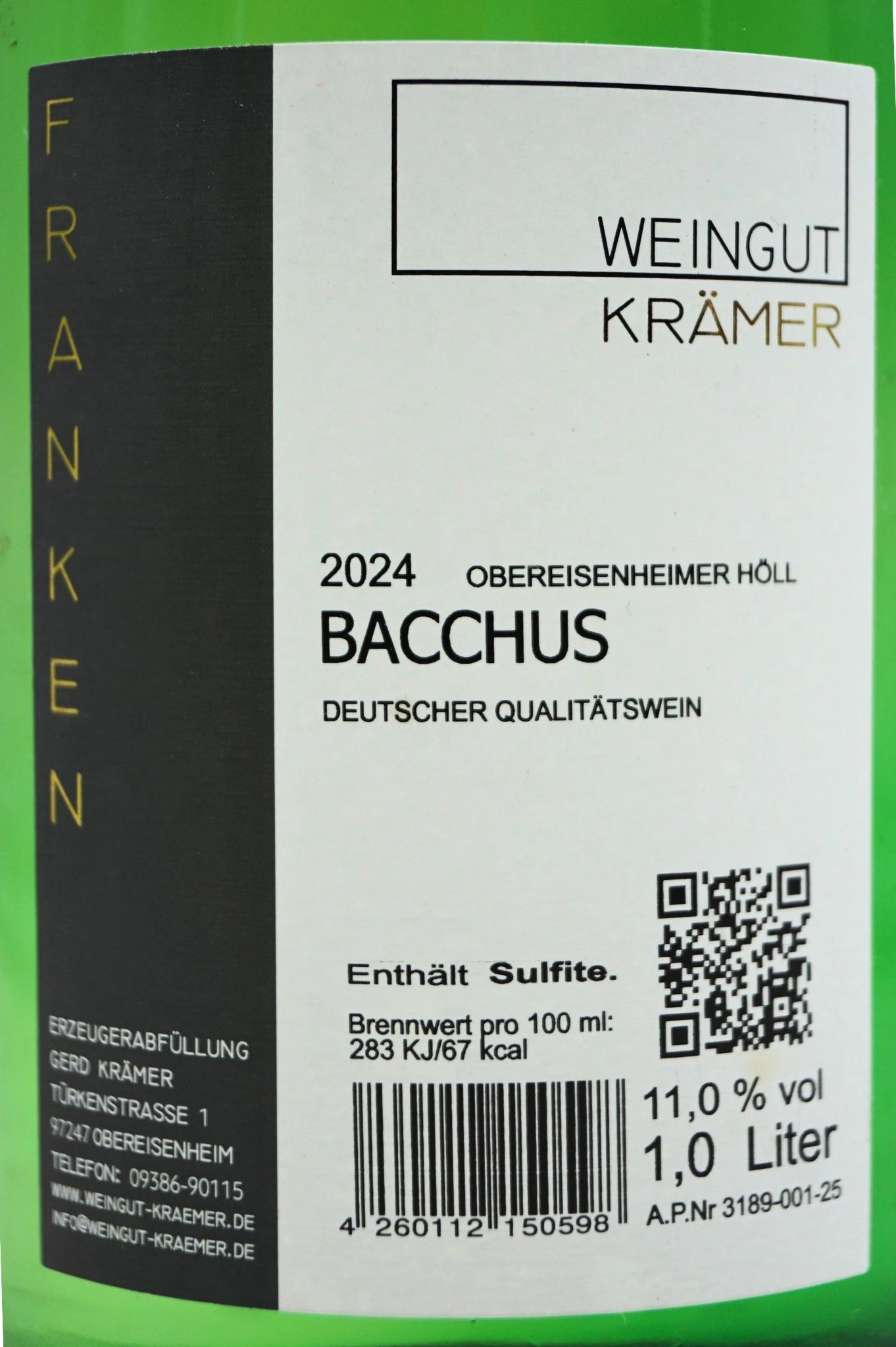 Weingut Krämer - BACCHUS 2024 5 Weingut Krämer - BACCHUS 2024 - Image 3