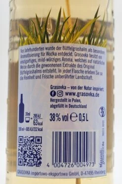 Grasovka - Bisongrass Vodka -Der-Schnapsstodl DSC00469
