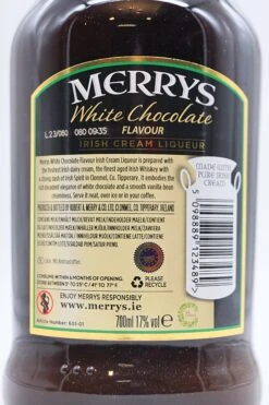 Merrys - White Chocolate Irish Cream Likör 10 Merrys - White Chocolate Irish Cream Likör -Der-Schnapsstodl DSC00483