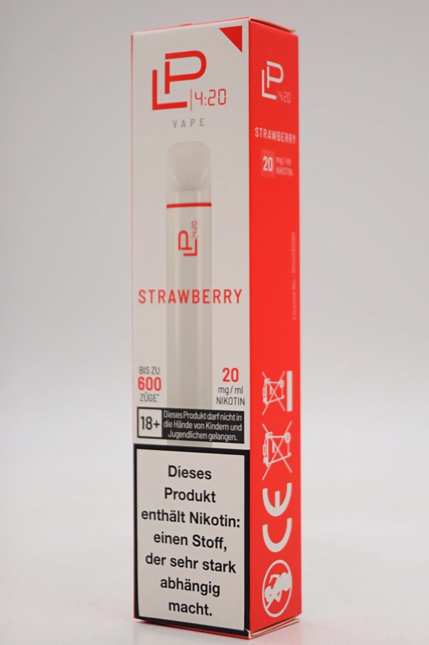 LP 4:20 - E-Zigarette Strawberry 3 LP 4:20 - E-Zigarette Strawberry