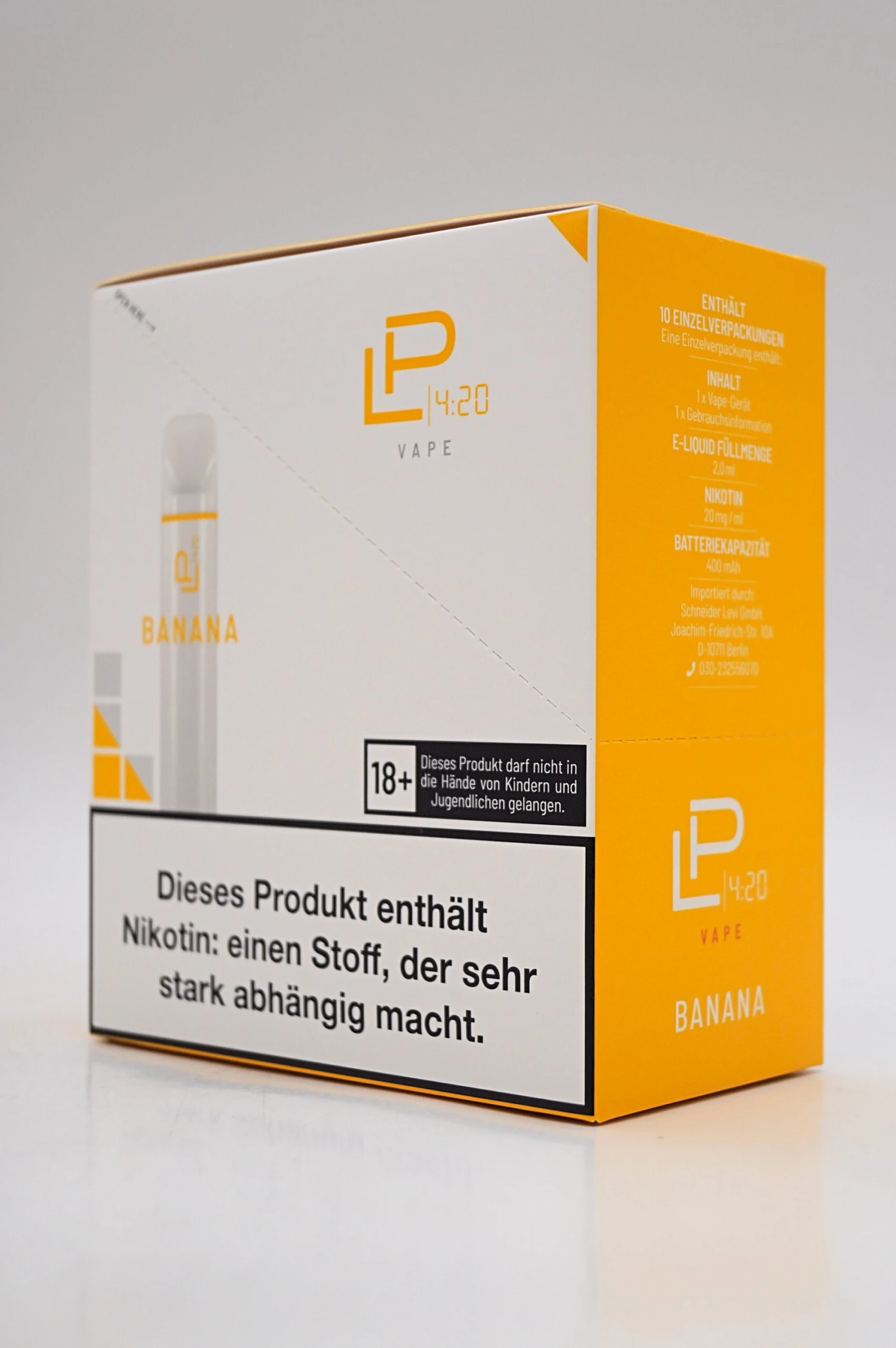 LP 4:20 - E-Zigarette Banana 10 Stück Sparset 4 LP 4:20 - E-Zigarette Banana 10 Stück Sparset - Image 2