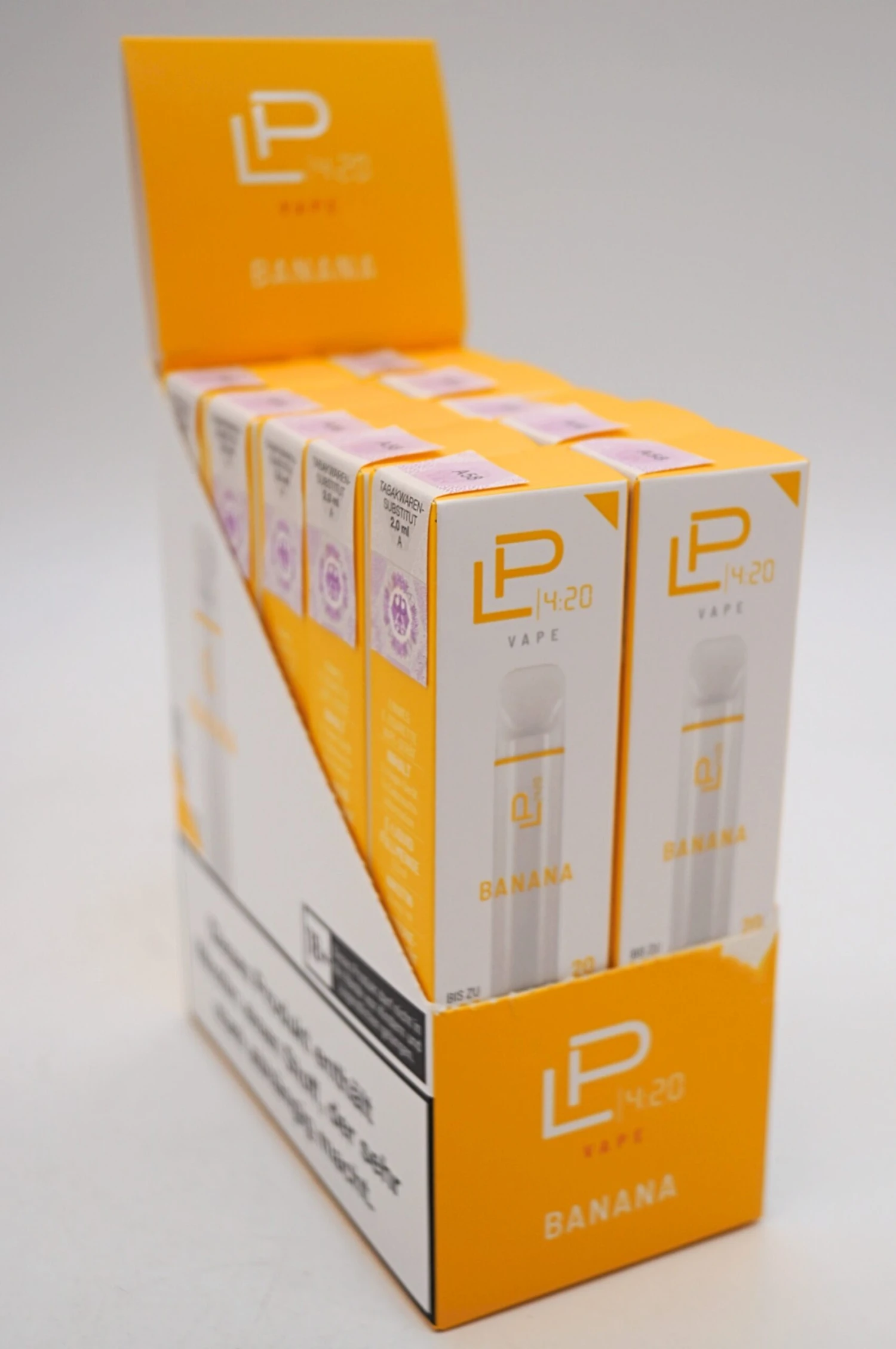 LP 4:20 - E-Zigarette Banana 10 Stück Sparset 3 LP 4:20 - E-Zigarette Banana 10 Stück Sparset