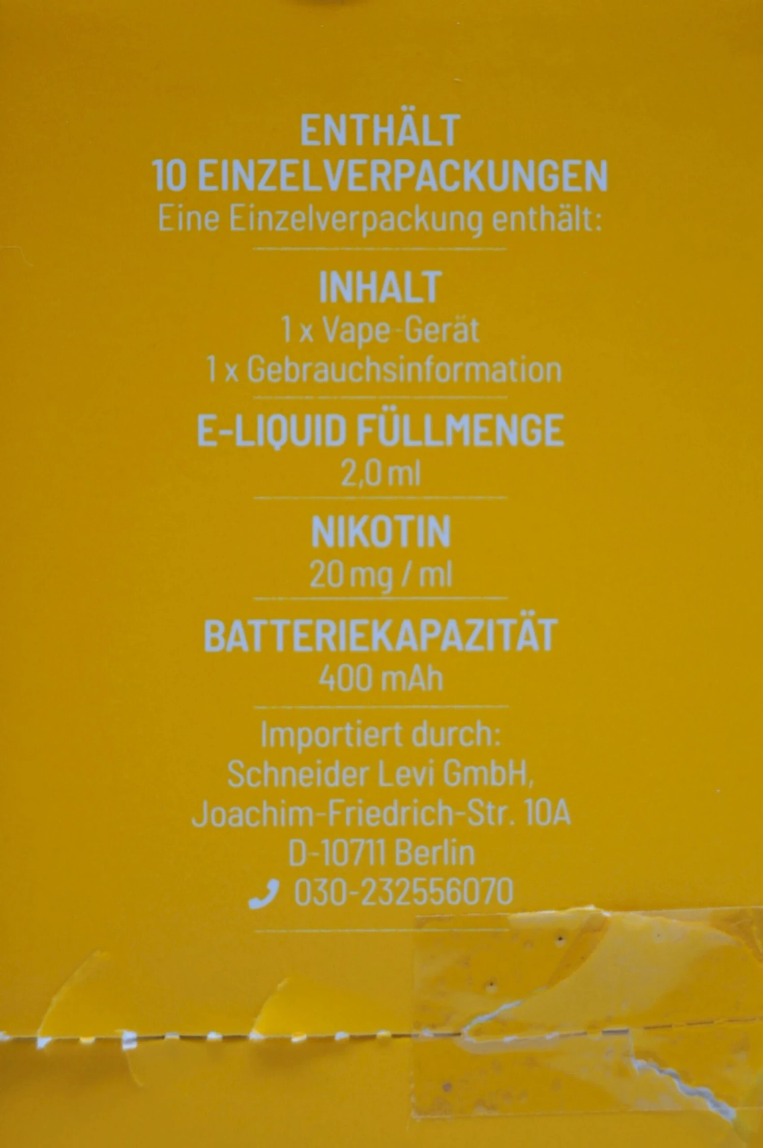 LP 4:20 - E-Zigarette Banana 10 Stück Sparset 6 LP 4:20 - E-Zigarette Banana 10 Stück Sparset - Image 4