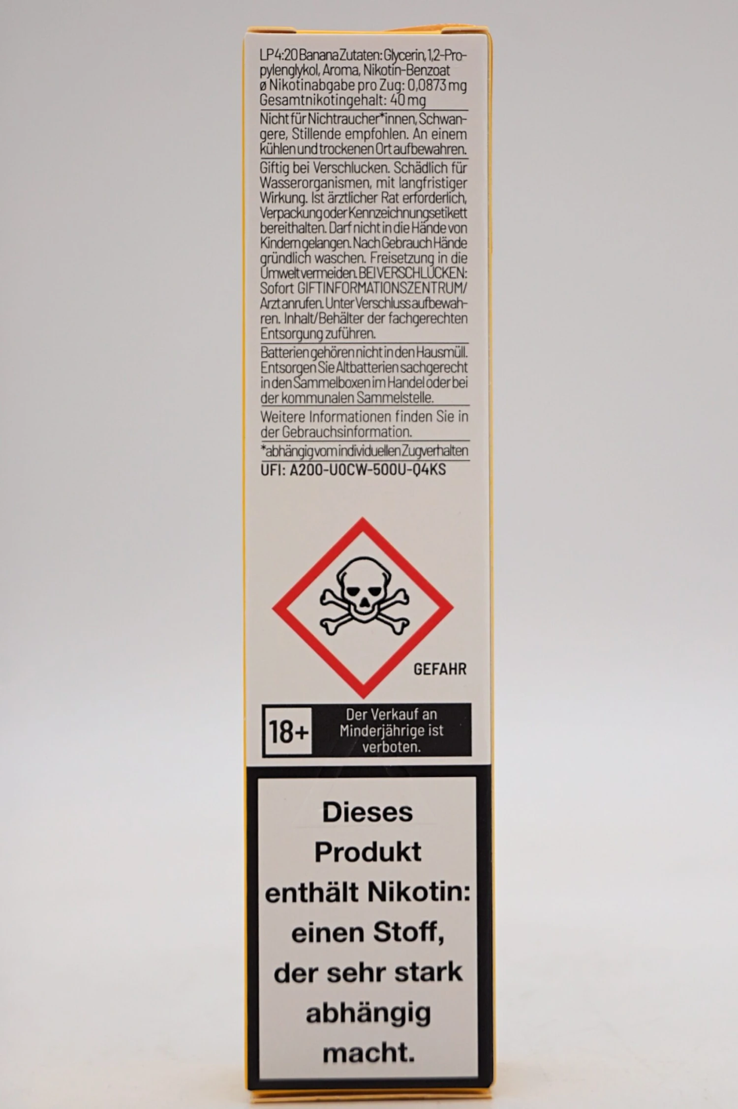 LP 4:20 - E-Zigarette Banana 5 LP 4:20 - E-Zigarette Banana - Image 3