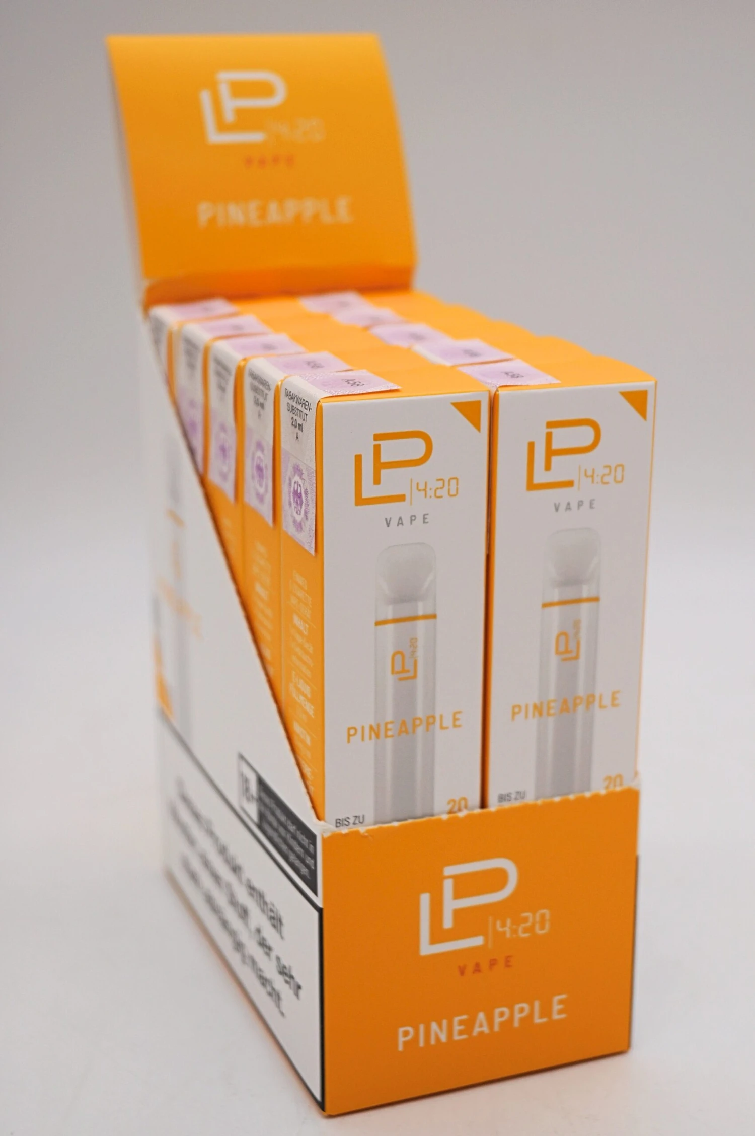 LP 4:20 - E-Zigarette Pineapple 10 Stück Sparset 3 LP 4:20 - E-Zigarette Pineapple 10 Stück Sparset