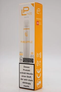 LP 4:20 - E-Zigarette Pineapple 10 Stück Sparset 14 LP 4:20 - E-Zigarette Pineapple 10 Stück Sparset -Der-Schnapsstodl DSC09902