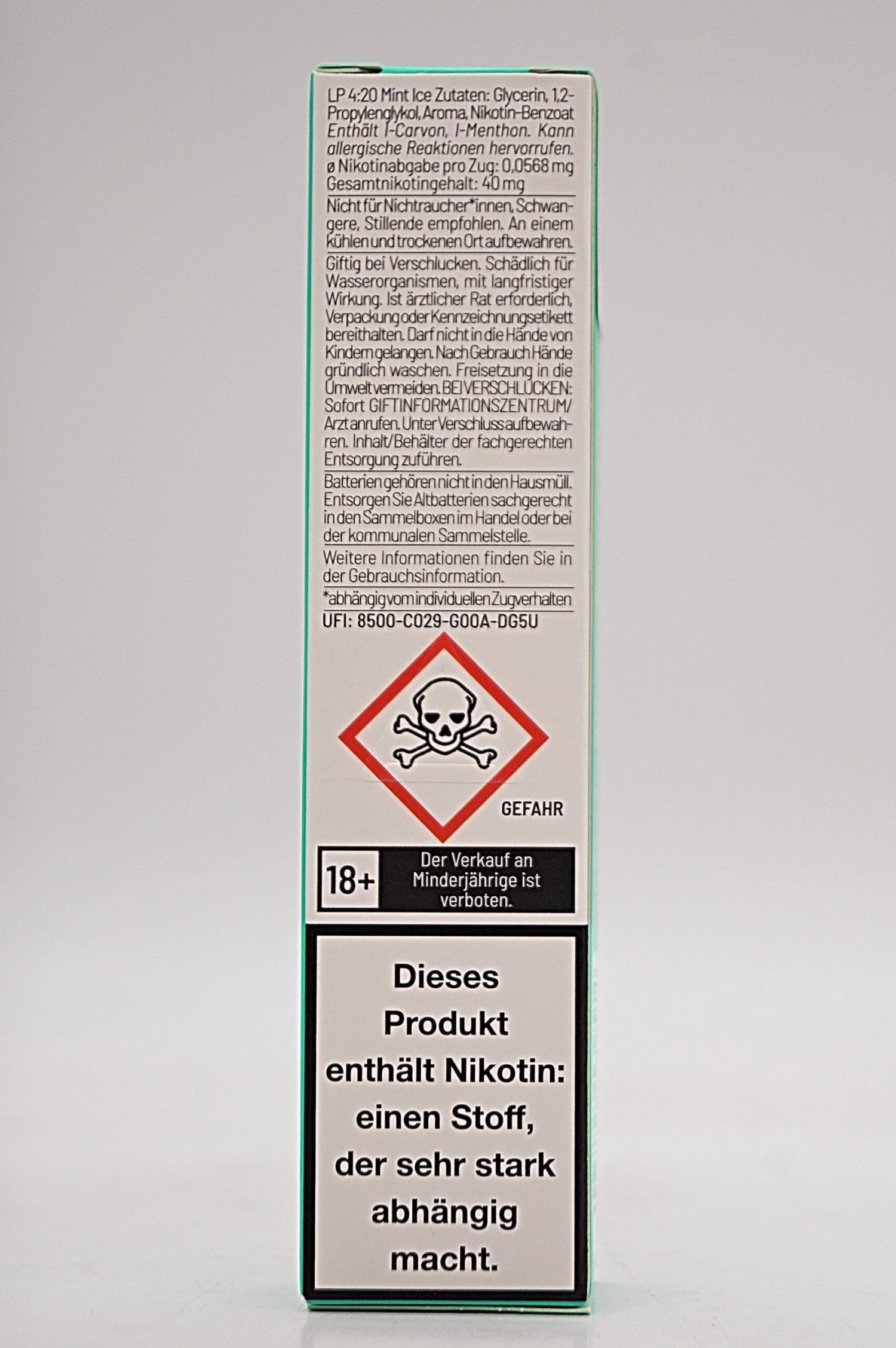 LP 4:20 - E-Zigarette Mint Ice 5 LP 4:20 - E-Zigarette Mint Ice - Image 3