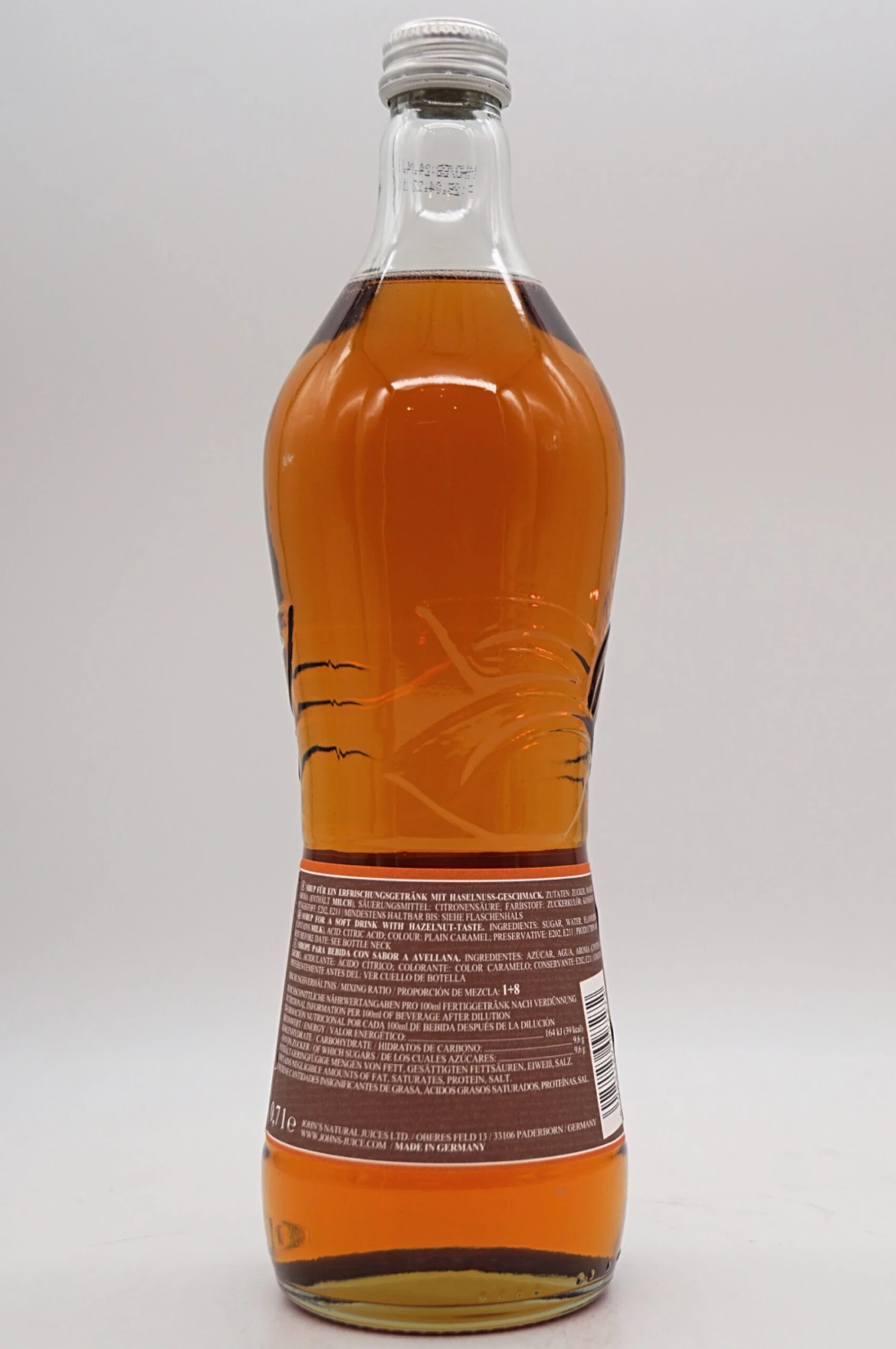 Johns - Haselnuss Sirup 4 Johns - Haselnuss Sirup - Image 2