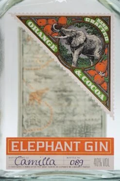 Elephant Gin - Orange Cocoa Gin 9 Elephant Gin - Orange Cocoa Gin -Der-Schnapsstodl ElephantOrangeCocoa2