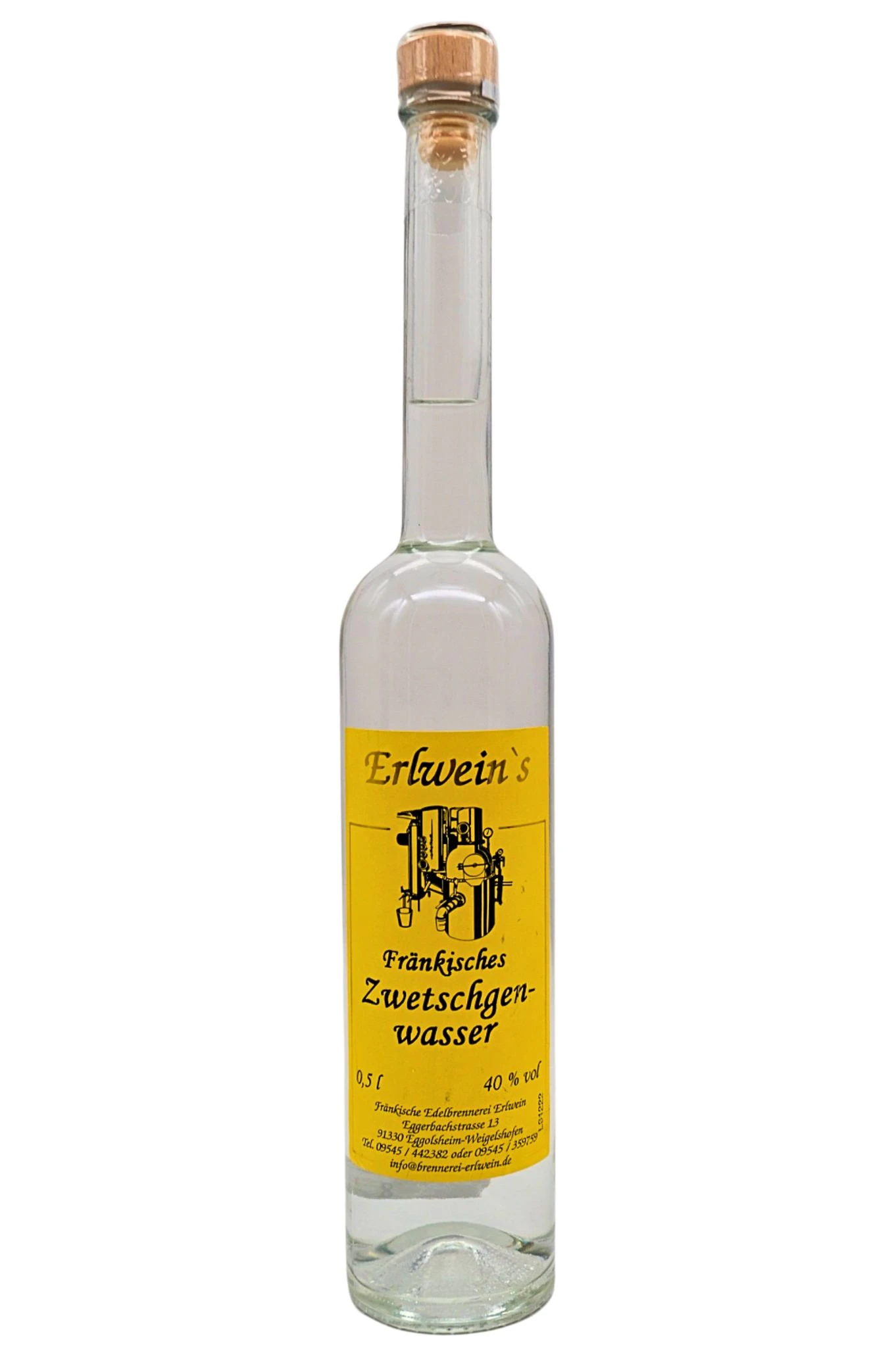 Fränkische Edelbrennerei Erlwein - Fränkisches Zwetschgenwasser 3 Fränkische Edelbrennerei Erlwein - Fränkisches Zwetschgenwasser