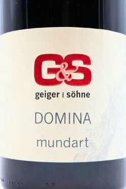 Geiger & Söhne - Domina Mundart Trocken 2022 9 Geiger & Söhne - Domina Mundart Trocken 2022 -Der-Schnapsstodl GSDomina2
