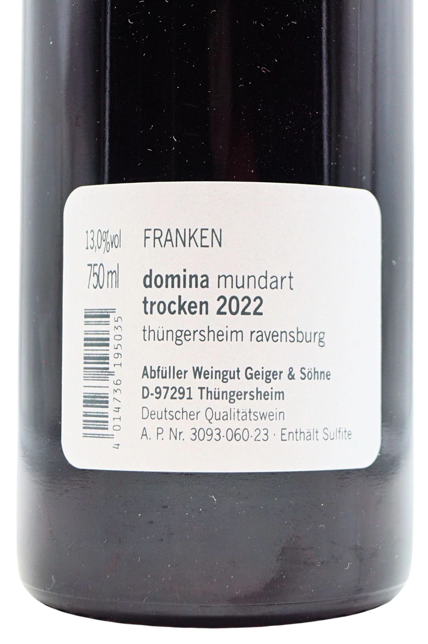 Geiger & Söhne - Domina Mundart Trocken 2022 6 Geiger & Söhne - Domina Mundart Trocken 2022 - Image 4