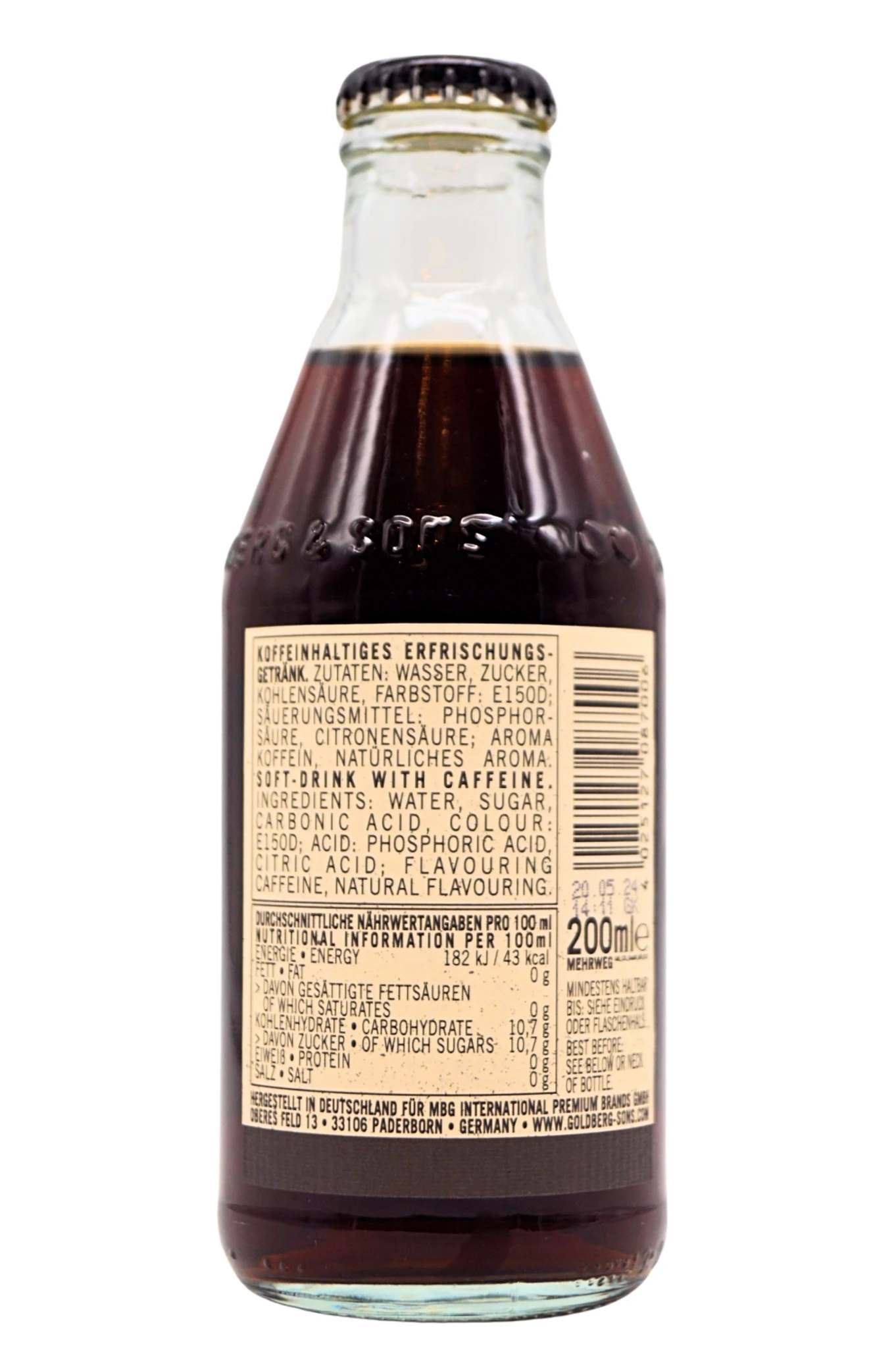 Goldberg & Sons - Premium Cola 5 Goldberg & Sons - Premium Cola - Image 3