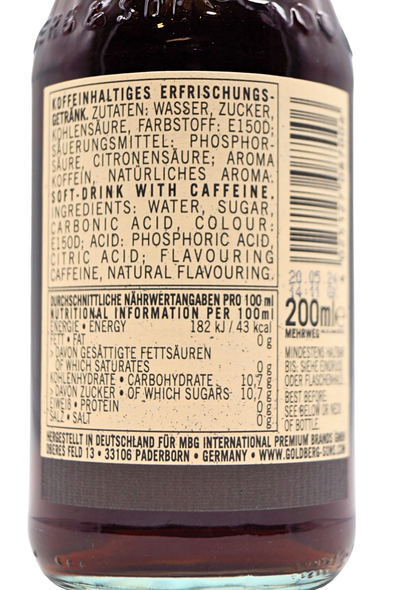 Goldberg & Sons - Premium Cola 7 Goldberg & Sons - Premium Cola - Image 5