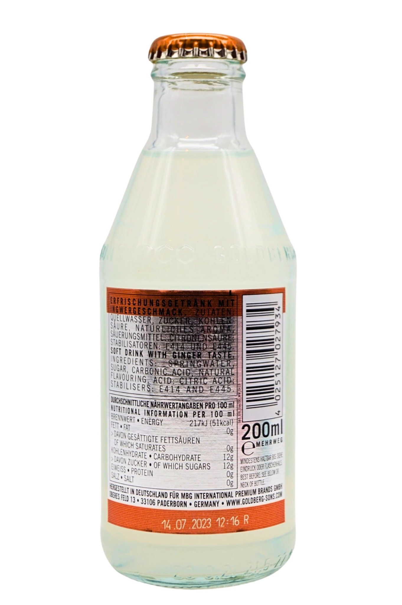 Goldberg & Sons - Ginger Beer 5 Goldberg & Sons - Ginger Beer - Image 3