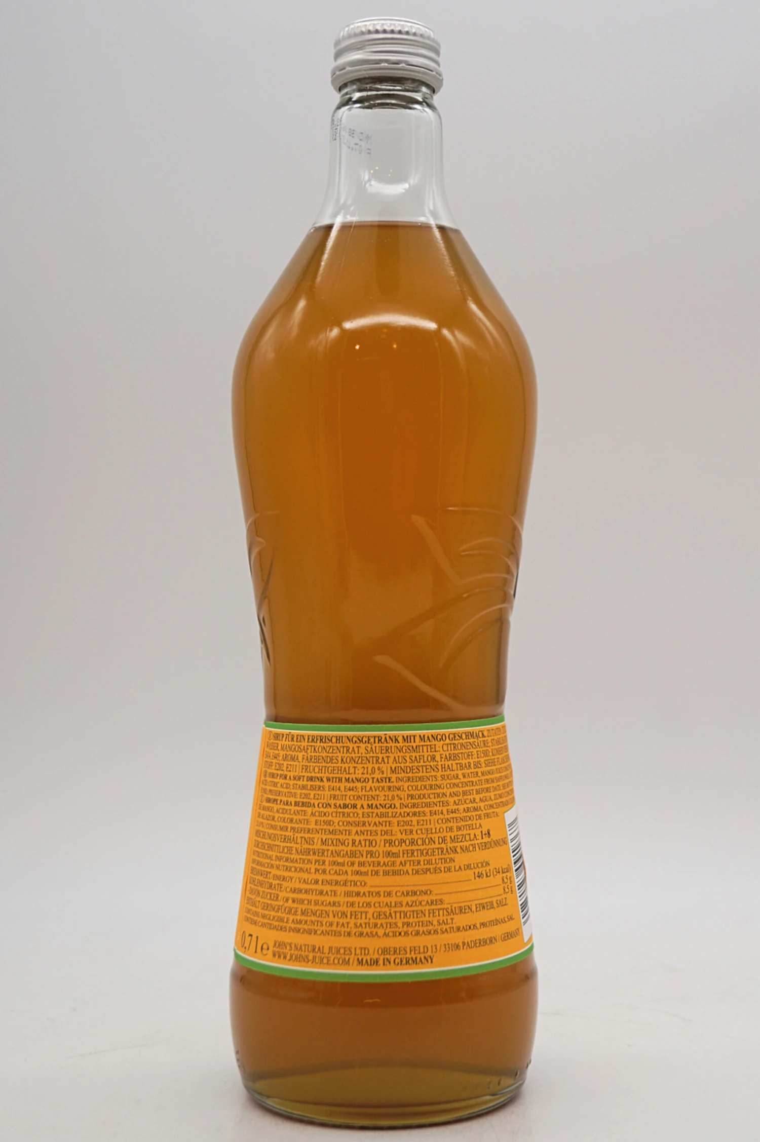 Johns - Mango Sirup 4 Johns - Mango Sirup - Image 2