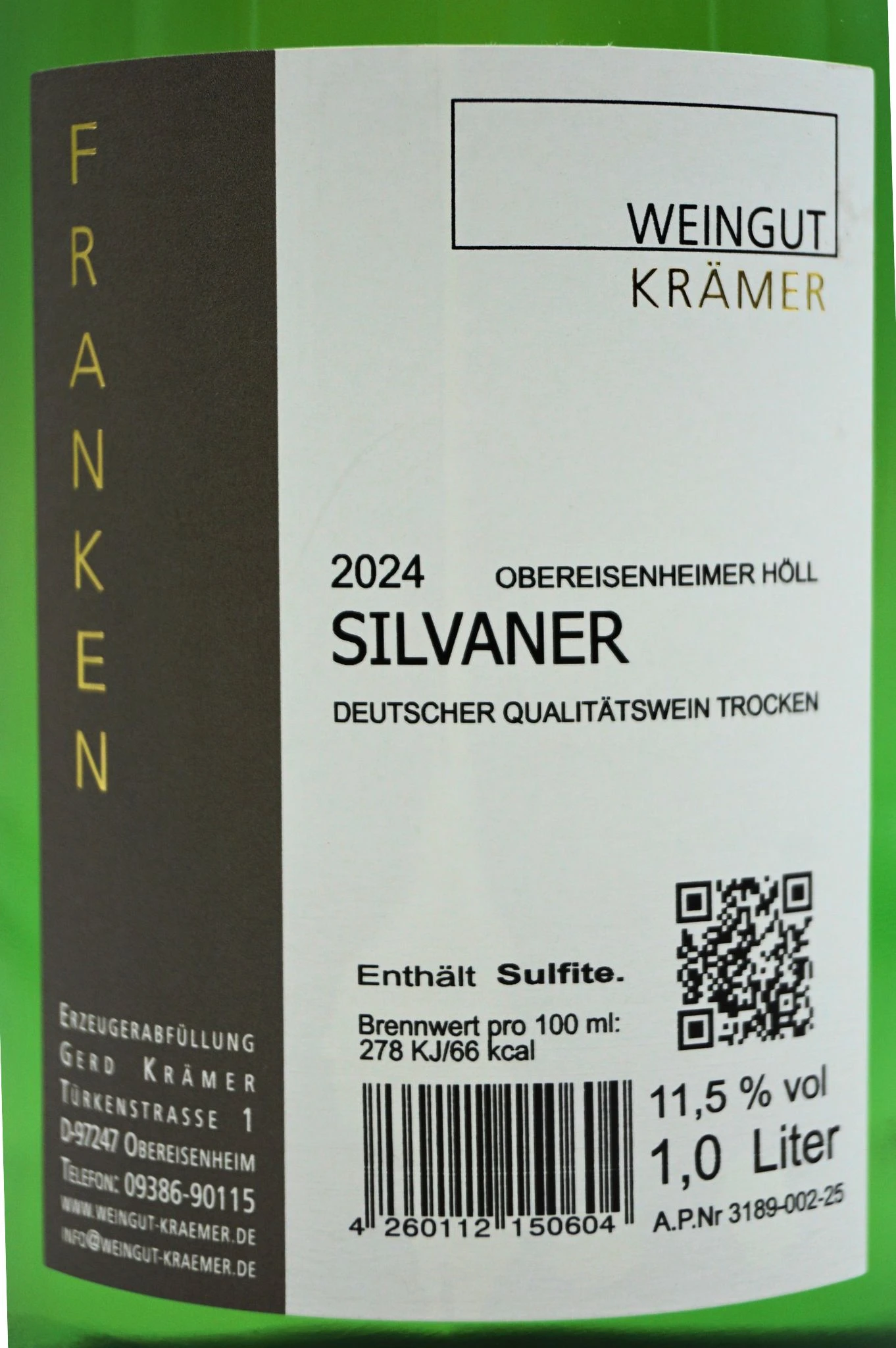 Weingut Krämer - SILVANER 2024 5 Weingut Krämer - SILVANER 2024 - Image 3