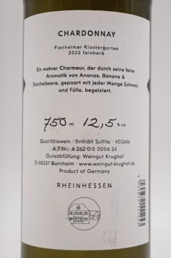 Weingut Krughof - Chardonnay Feinherb 2023 10 Weingut Krughof - Chardonnay Feinherb 2023 -Der-Schnapsstodl KrughofChardonnay3