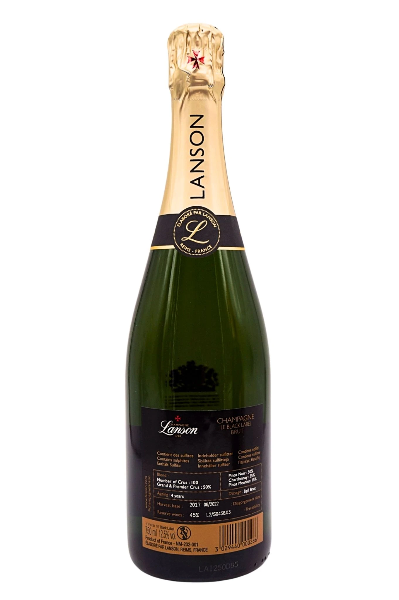 Lanson - Champagner Le Black Label Brut 4 Lanson - Champagner Le Black Label Brut - Image 2