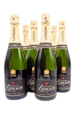 Lanson - Champagner Le Black Label Brut 6 X Fl. Sparset