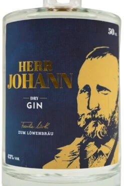 Zum Löwenbräu - Herr Johann Dry Gin -Der-Schnapsstodl LwenbruHerrJohann2