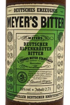 Meyers Bitter - Deutsche Alpenkräuter Likör 9 Meyers Bitter - Deutsche Alpenkräuter Likör -Der-Schnapsstodl MeyersBitterAlpenkruterLikr2