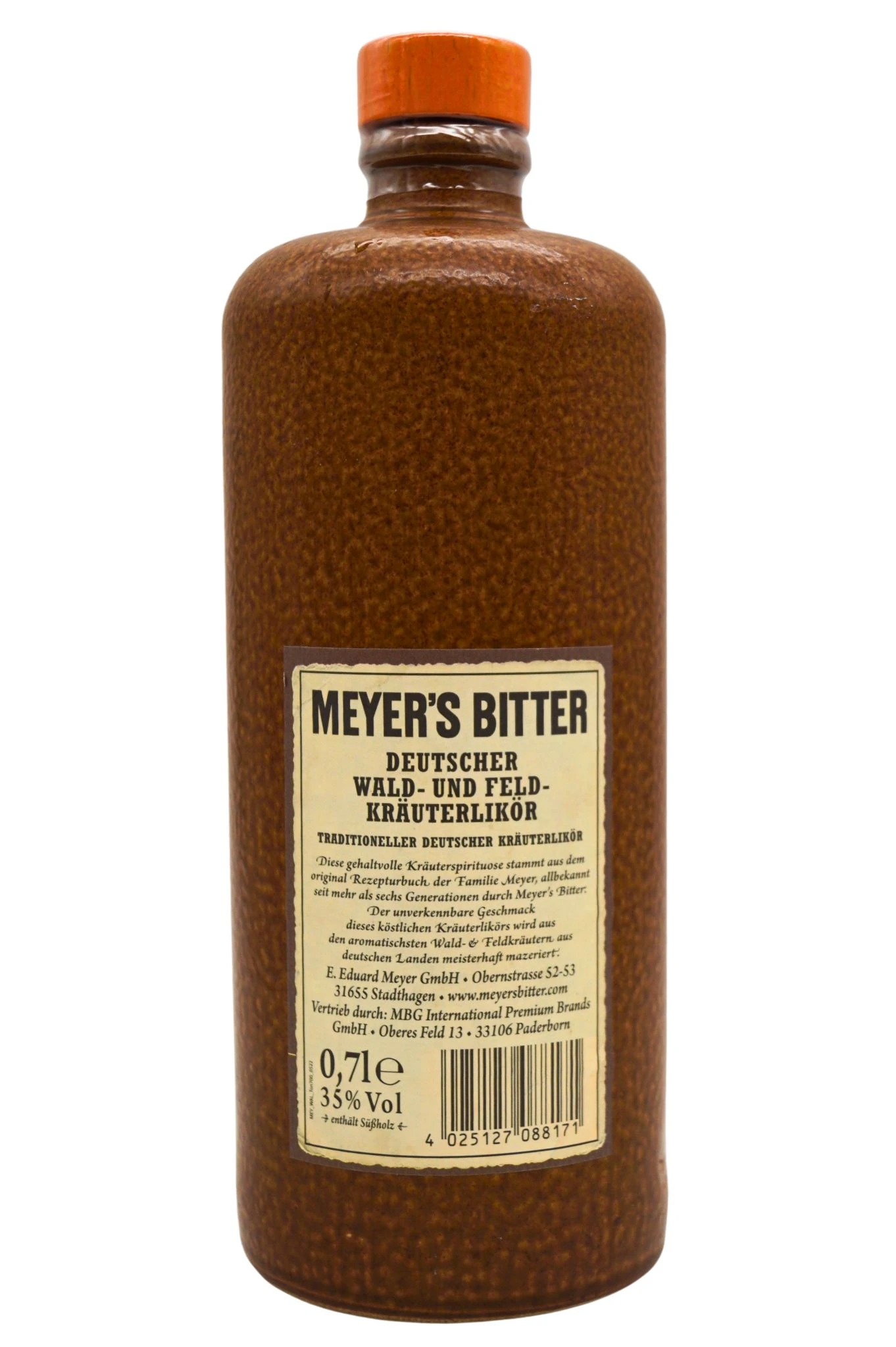 Meyers Bitter - Deutsche Wald- Und Feldkräuter Likör 4 Meyers Bitter - Deutsche Wald- Und Feldkräuter Likör - Image 2