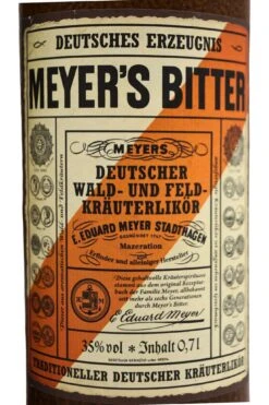Meyers Bitter - Deutsche Wald- Und Feldkräuter Likör 9 Meyers Bitter - Deutsche Wald- Und Feldkräuter Likör -Der-Schnapsstodl MeyersBitterWaldFeldkruterLikr2
