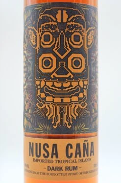 Nusa Cana - Tropical Island Dark Rum 9 Nusa Cana - Tropical Island Dark Rum -Der-Schnapsstodl NusaCanaDark2