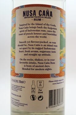 Nusa Cana - Tropical Island White Rum 10 Nusa Cana - Tropical Island White Rum -Der-Schnapsstodl NusaCanaWhite3