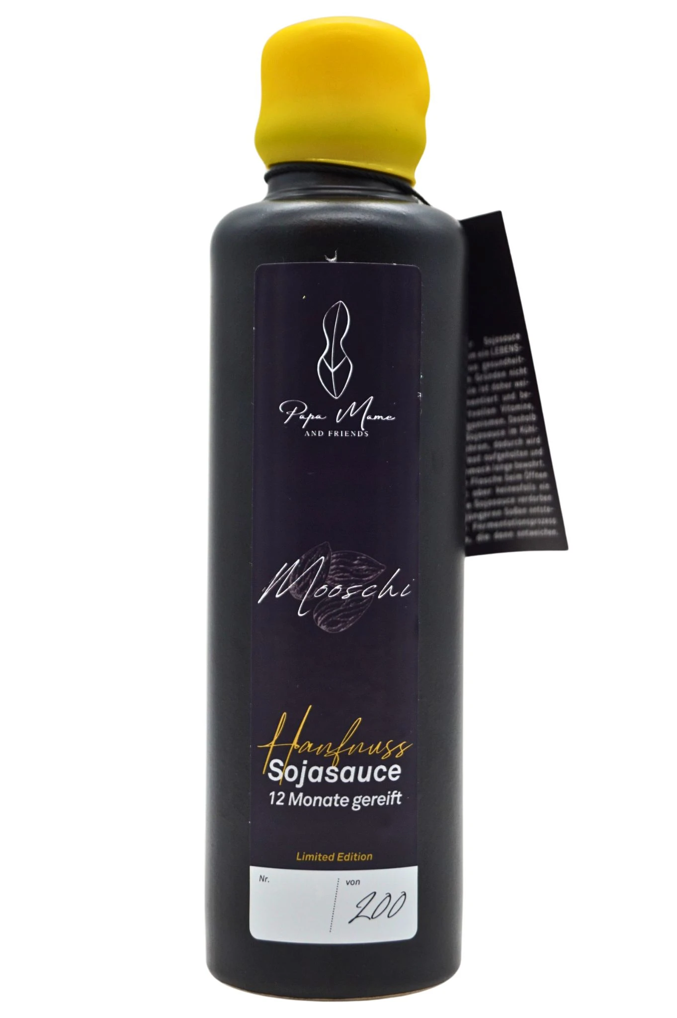 Papa Mame - Mooschi Hanfnuss Sojasauce 3 Papa Mame - Mooschi Hanfnuss Sojasauce