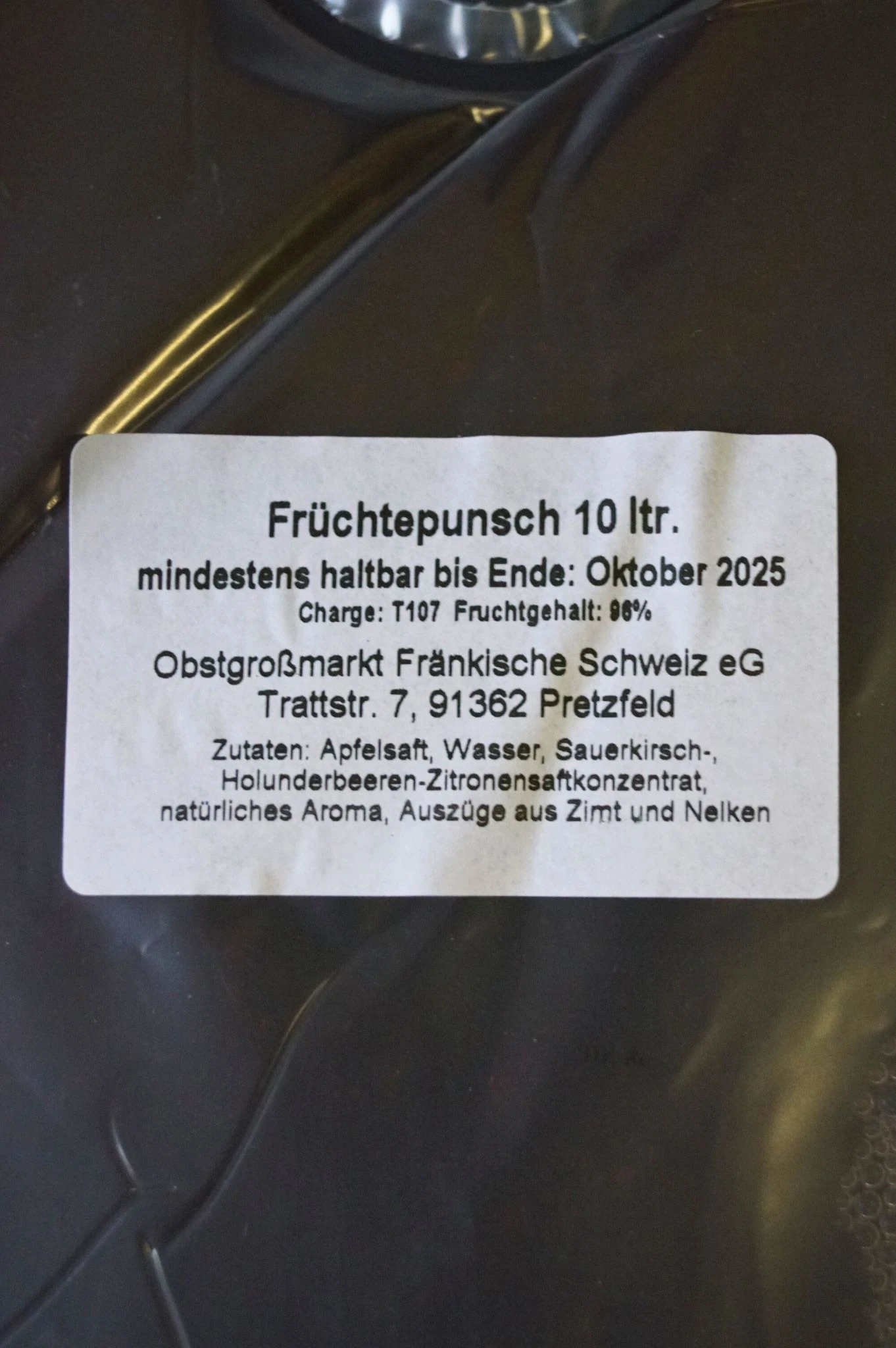 Kelterei Pretzfeld - Früchtepunsch Bag In Box 2 X 10 Liter 4 Kelterei Pretzfeld - Früchtepunsch Bag In Box 2 X 10 Liter - Image 3