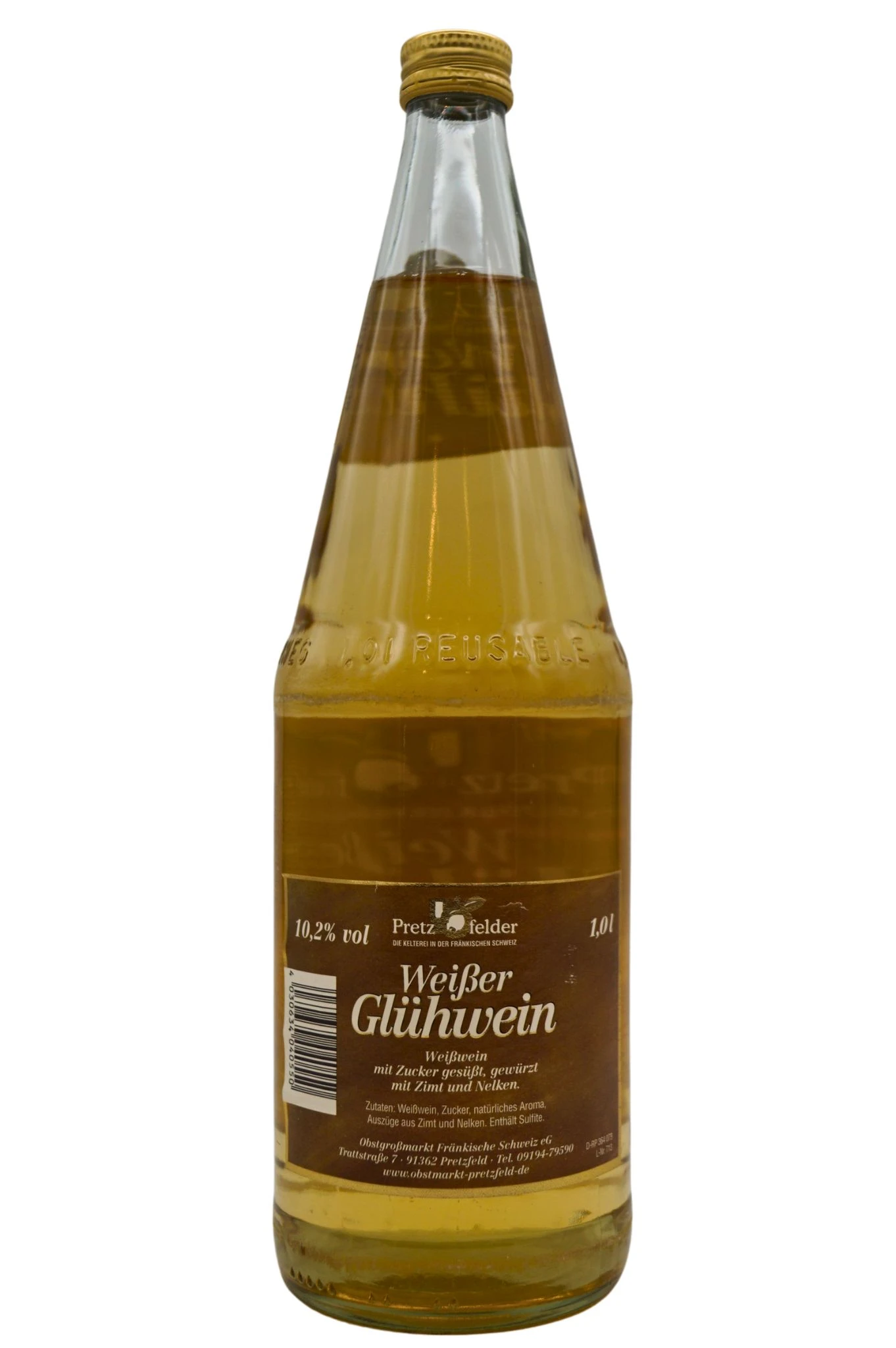 Kelterei Pretzfeld - Mix 6 X Glühwein Weiß + 6 X Früchtepunsch 5 Kelterei Pretzfeld - Mix 6 X Glühwein Weiß + 6 X Früchtepunsch - Image 3