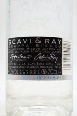Scavi & Ray - Grappa Bianca 10 Scavi & Ray - Grappa Bianca -Der-Schnapsstodl SRGrappaBiancaEH