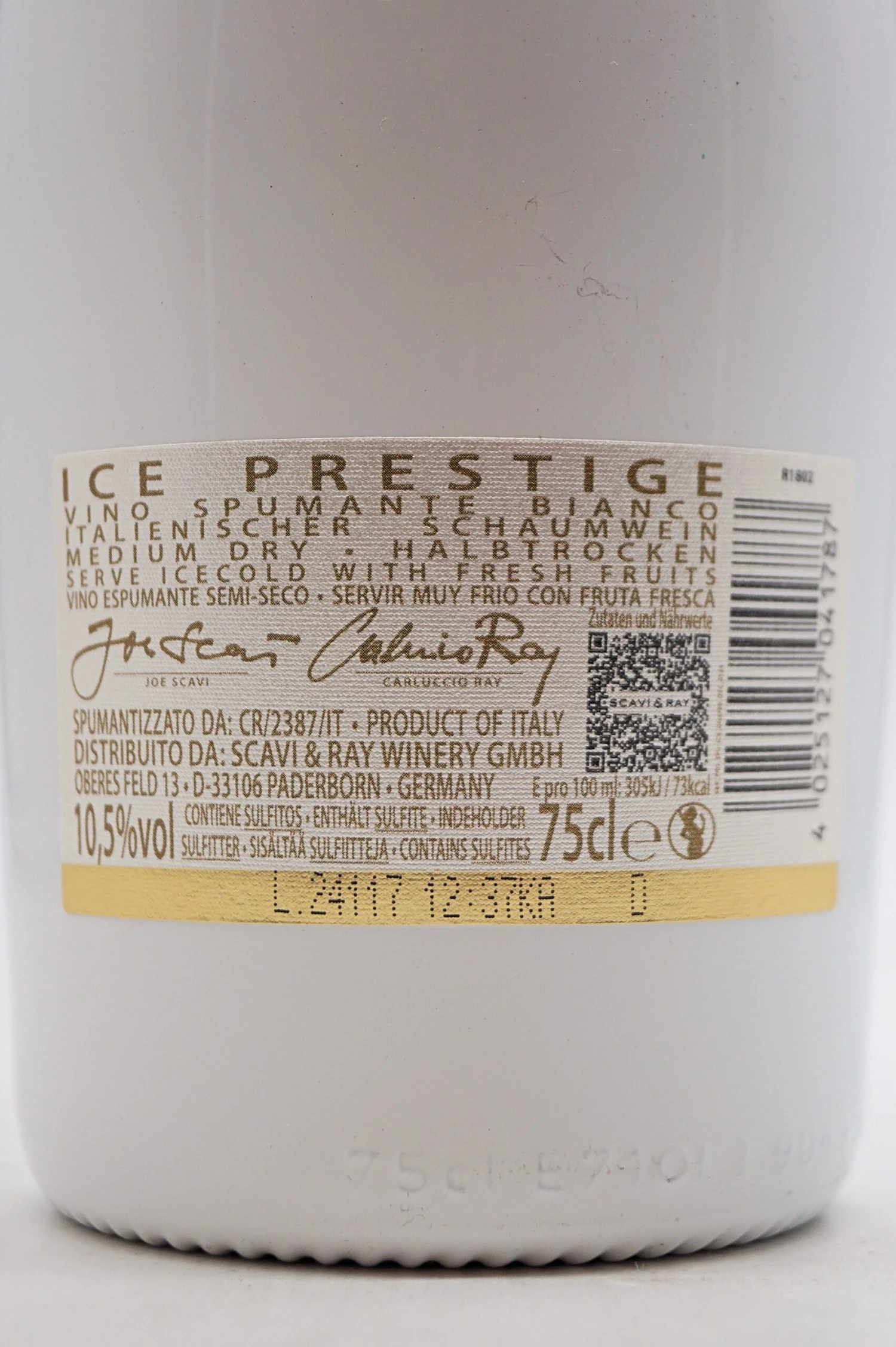 Scavi & Ray - Ice Prestige Spumante 6 Scavi & Ray - Ice Prestige Spumante - Image 4