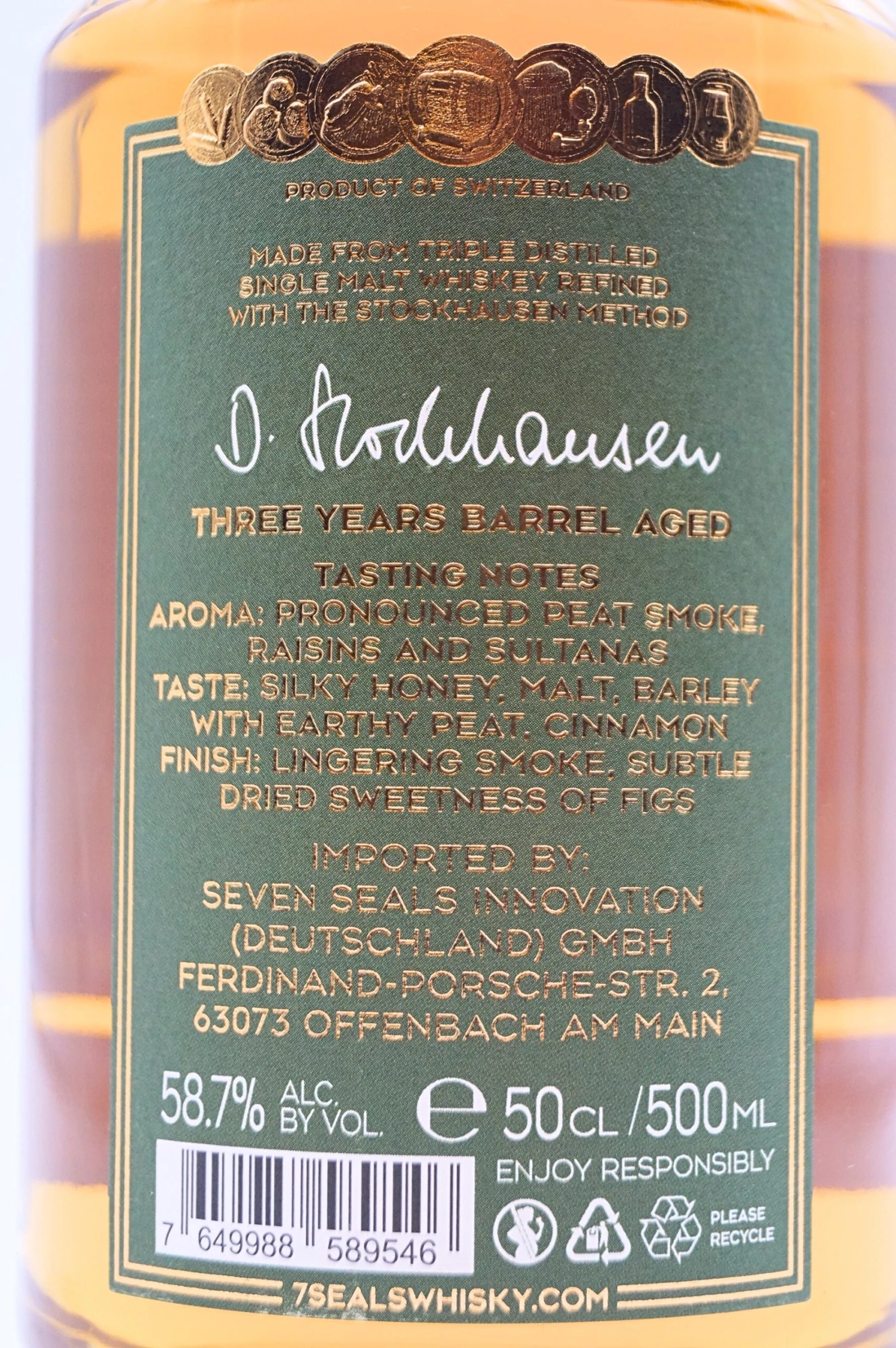 Seven Seals - Peated Double Wood Finish Cask Proof 6 Seven Seals - Peated Double Wood Finish Cask Proof - Image 4