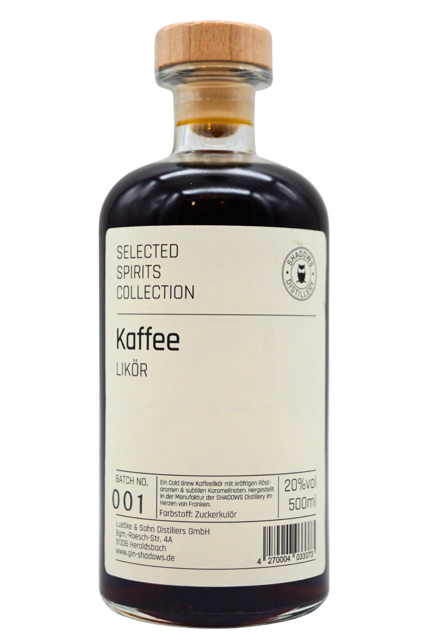 Shadows - Kaffee Likör 3 Shadows - Kaffee Likör