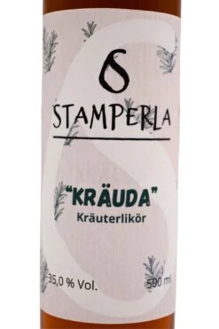 Stamperla - Kräuda Kräuterlikör -Der-Schnapsstodl StamperlaKrudaKruterlikr2