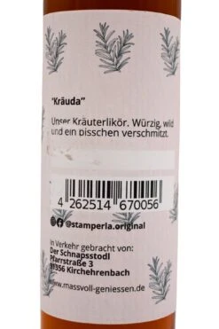 Stamperla - Kräuda Kräuterlikör -Der-Schnapsstodl StamperlaKrudaKruterlikr3