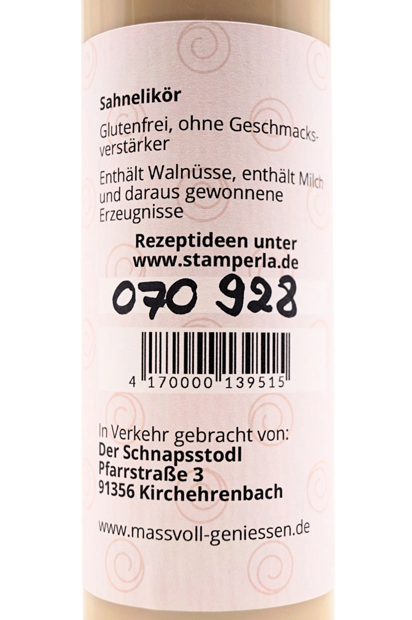 Stamperla - Zimtschnecke Sahnelikör 6 Stamperla - Zimtschnecke Sahnelikör - Image 4