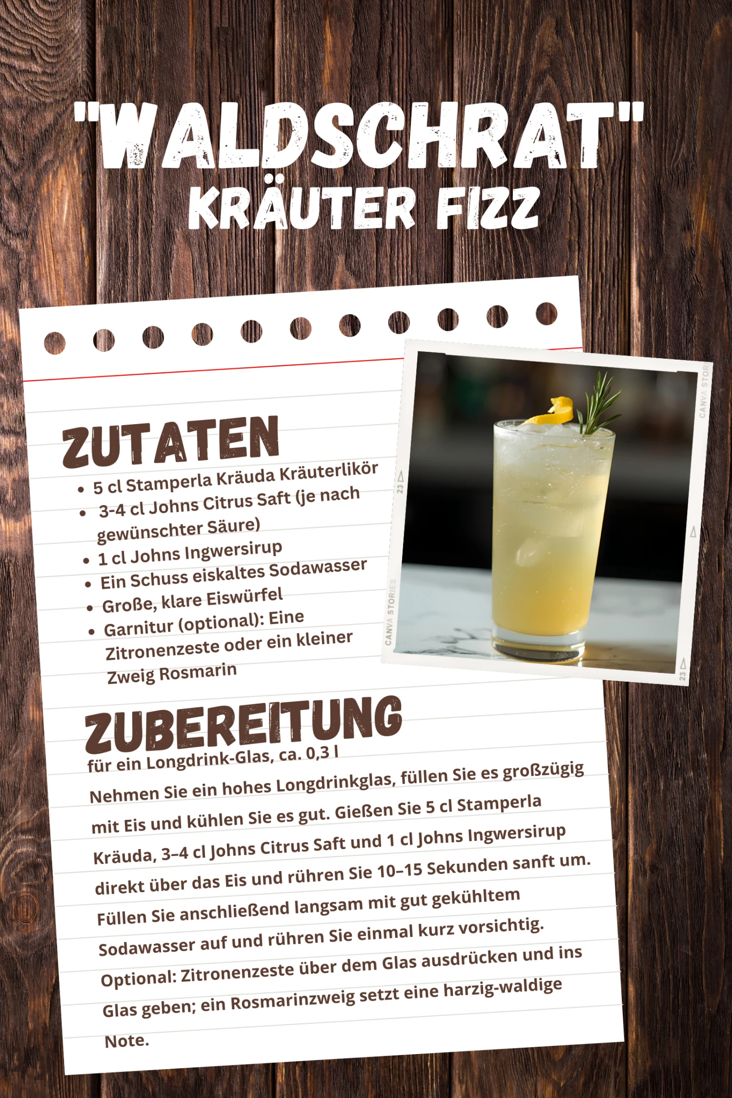 Stamperla - "Waldschrat" Kräuter Fizz Bundle 4 Stamperla - "Waldschrat" Kräuter Fizz Bundle - Image 2