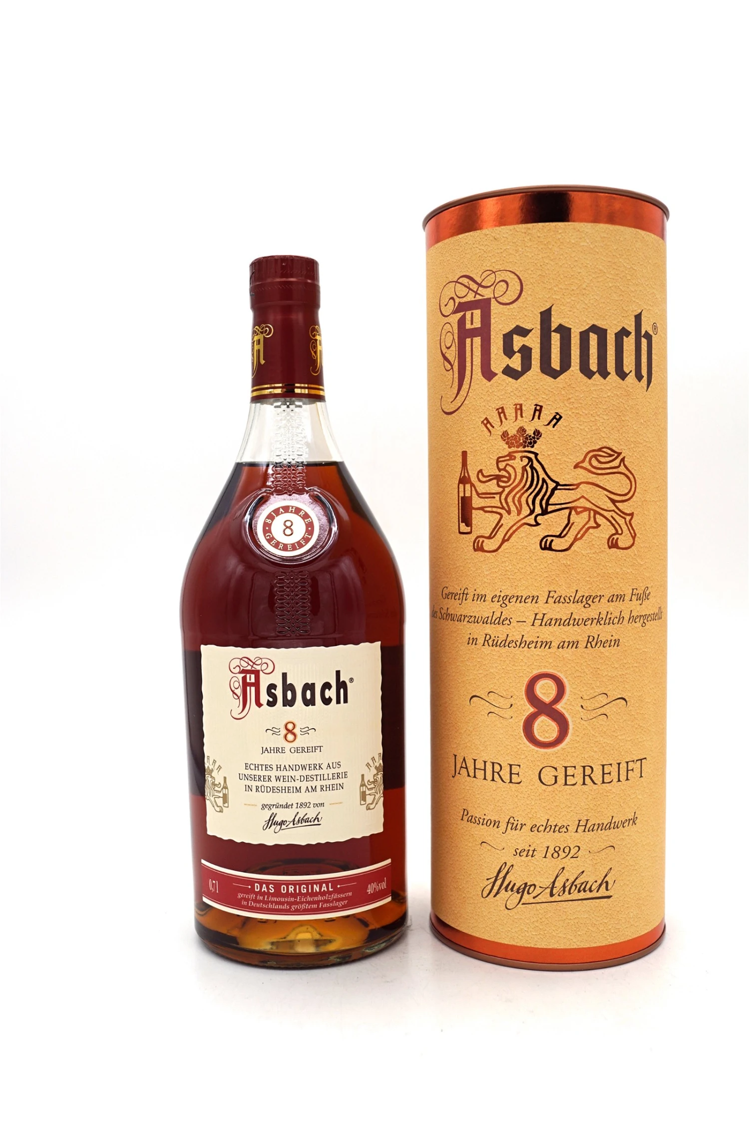 Asbach - Privatbrand 8 Jahre 3 Asbach - Privatbrand 8 Jahre