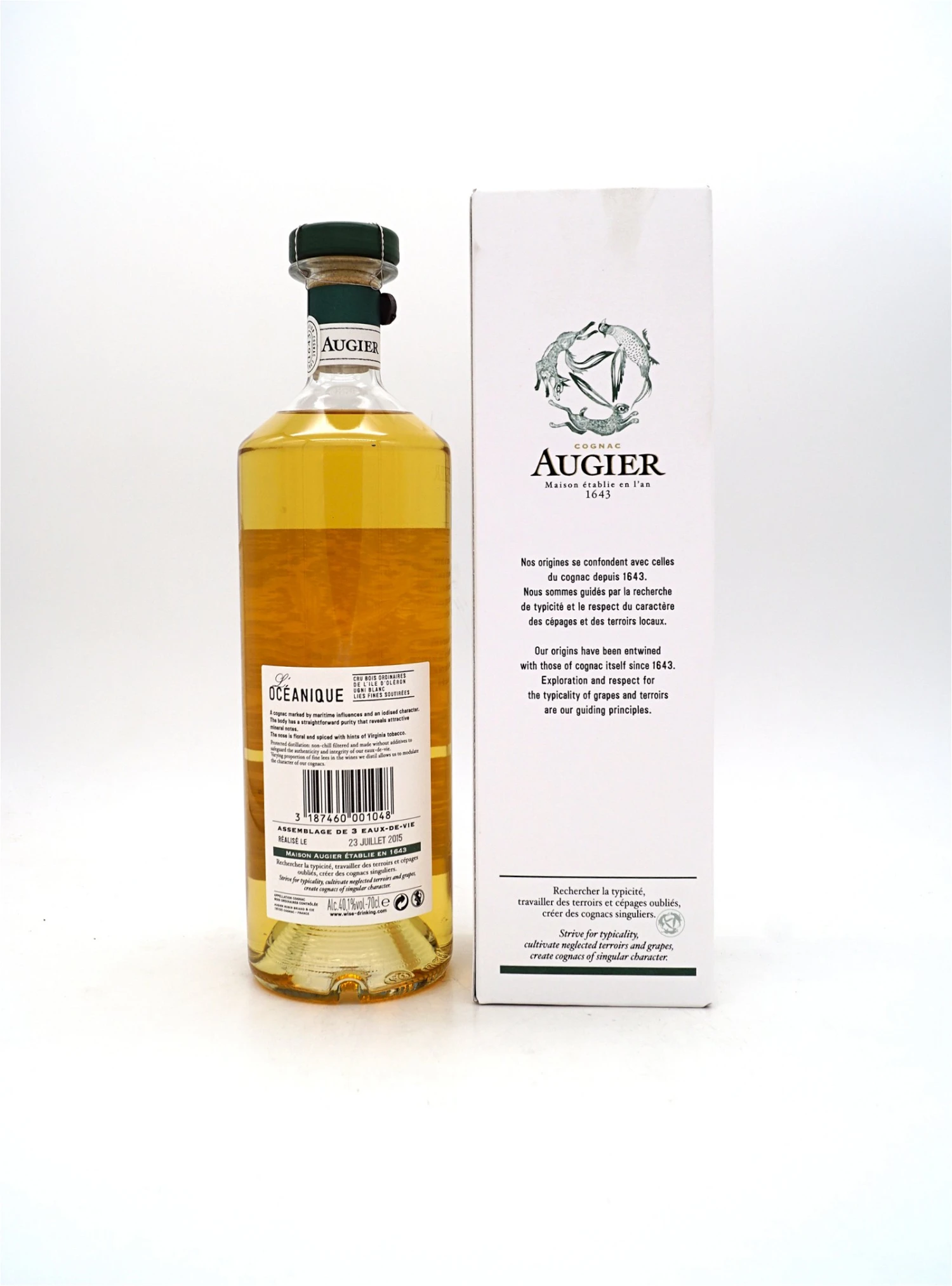 Augier - L'Oceanique Distillation Preservee Cognac 4 Augier - L'Oceanique Distillation Preservee Cognac - Image 2