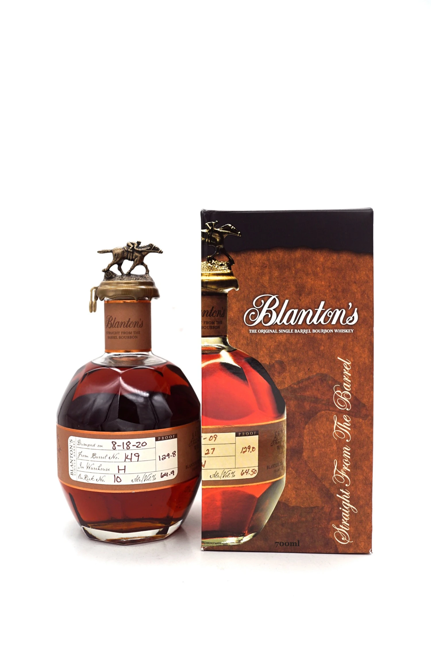 Blantons - Straight From The Barrel Kentucky Single Barrel Bourbon Whiskey 3 Blantons - Straight From The Barrel Kentucky Single Barrel Bourbon Whiskey