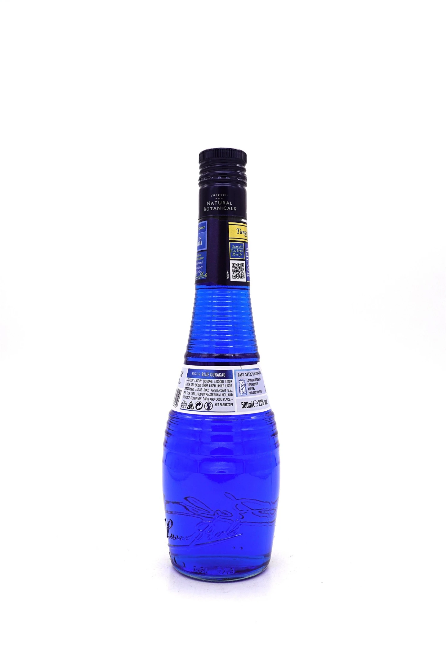 Bols - Blue Curacao Liqueur 4 Bols - Blue Curacao Liqueur - Image 2