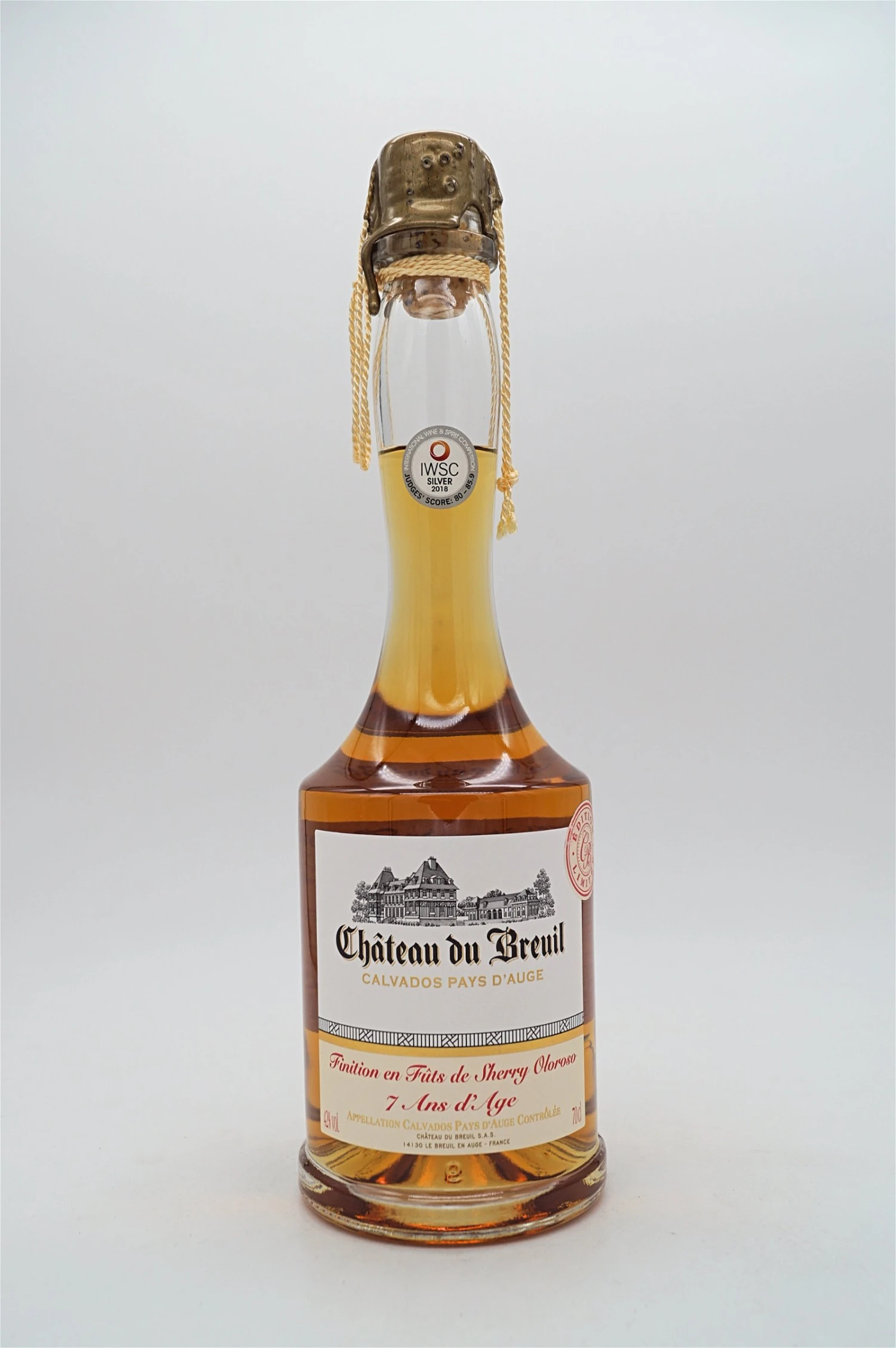 Chateau Du Breuil - 7 Jahre Calvados Sherry Oloroso Pays D Auge 2 Chateau Du Breuil - 7 Jahre Calvados Sherry Oloroso Pays D Auge
