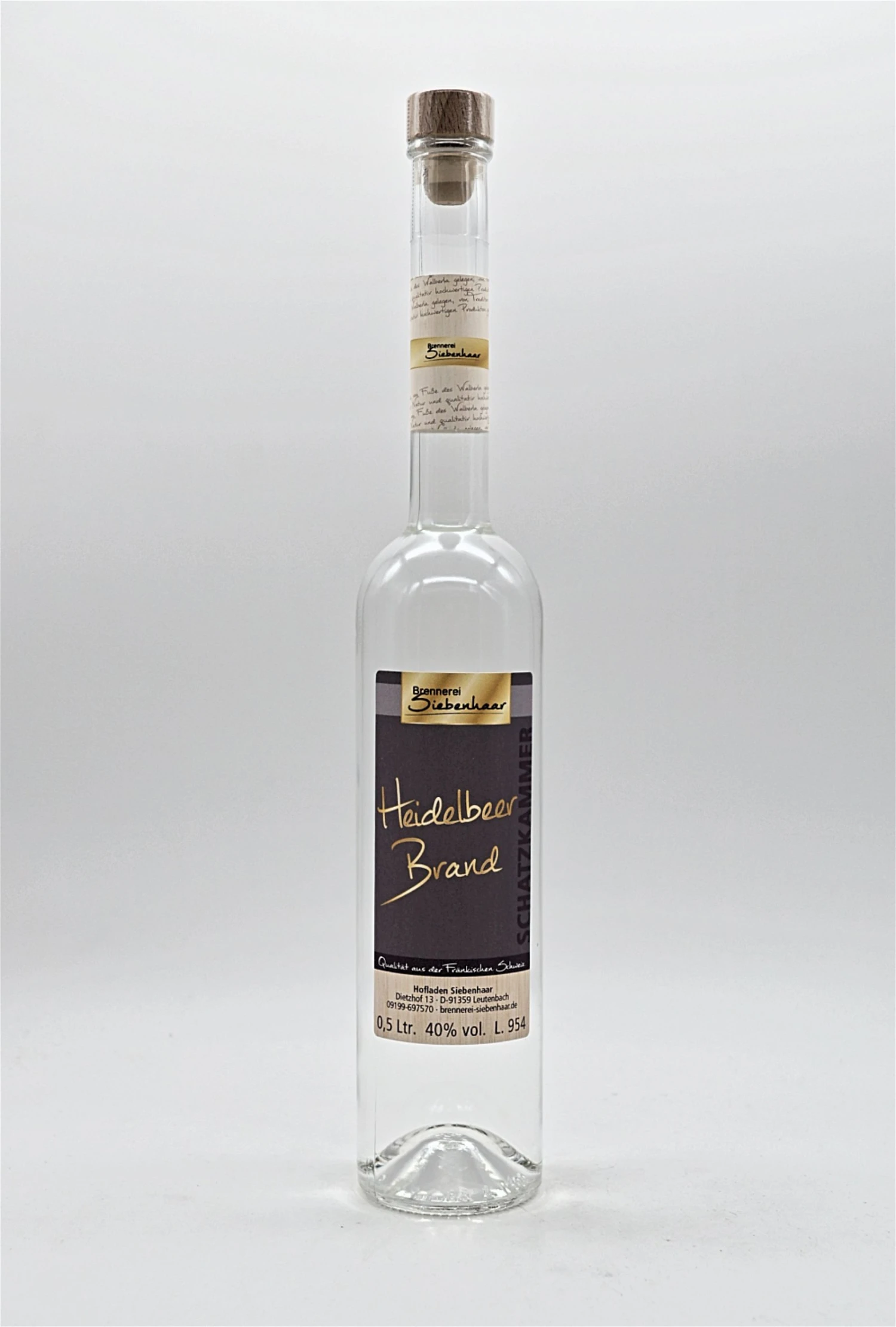 Brennerei Siebenhaar - Heidelbeer Brand 3 Brennerei Siebenhaar - Heidelbeer Brand